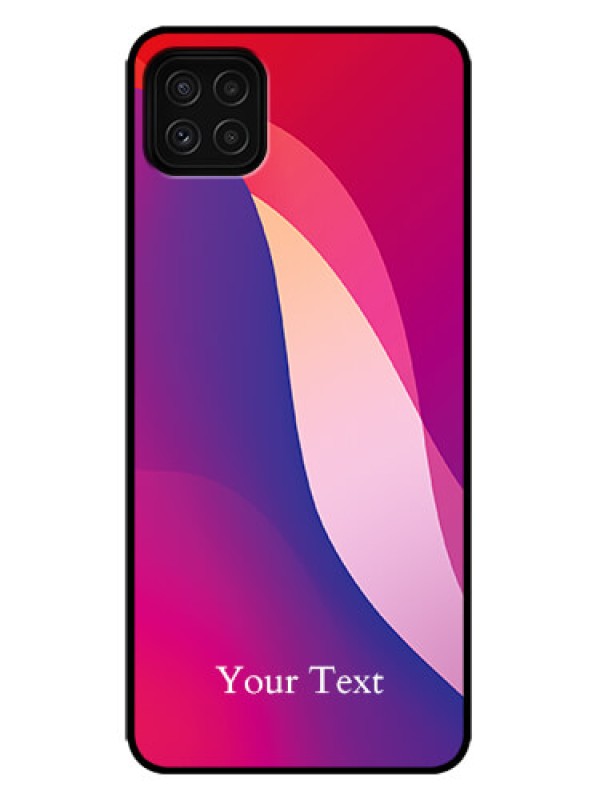 Custom Galaxy F42 5G Custom Metal Phone Case - Digital Abstract Overlap Design