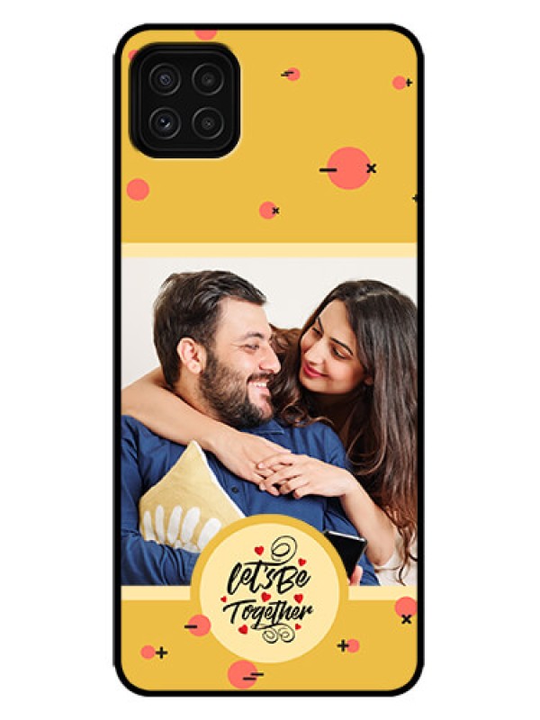 Custom Galaxy F42 5G Custom Metal Phone Case - Lets Be Together Design
