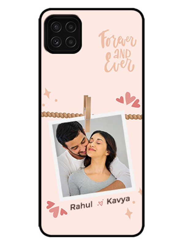 Custom Galaxy F42 5G Custom Metal Phone Case - Forever And Ever Love Design