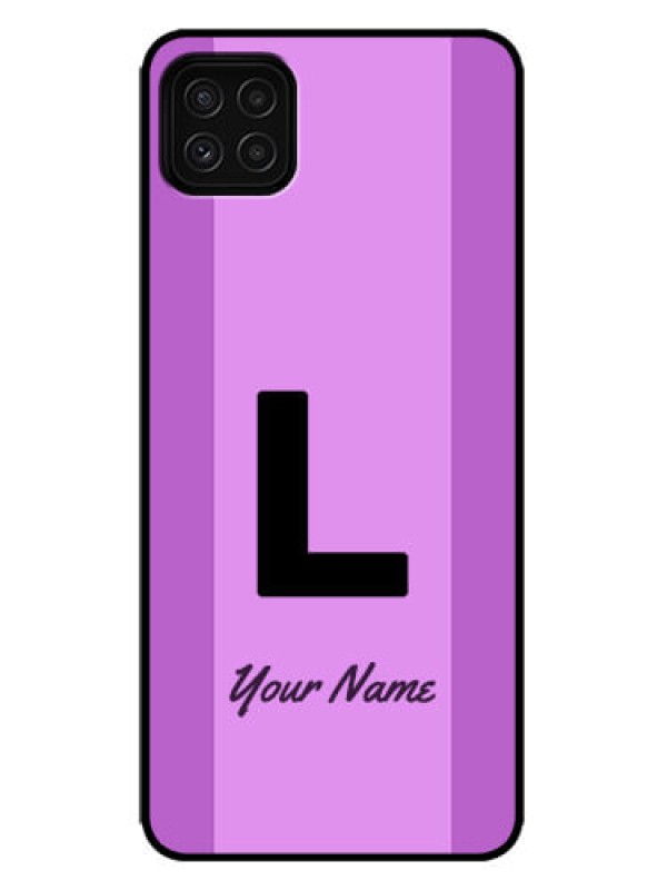 Custom Galaxy F42 5G Custom Metal Phone Case - Tricolor Custom Text Design