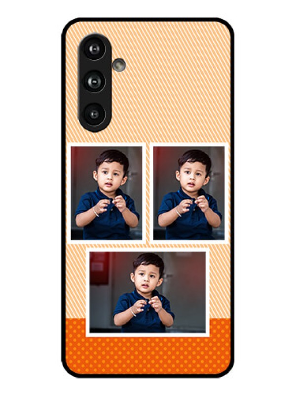 Custom Galaxy F54 5G Custom Metal Phone Case - Bulk Photos Upload Design