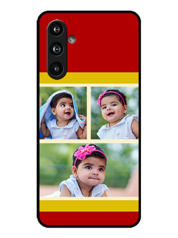 Custom Galaxy F54 5G Custom Metal Phone Case - Multiple Pic Upload Design