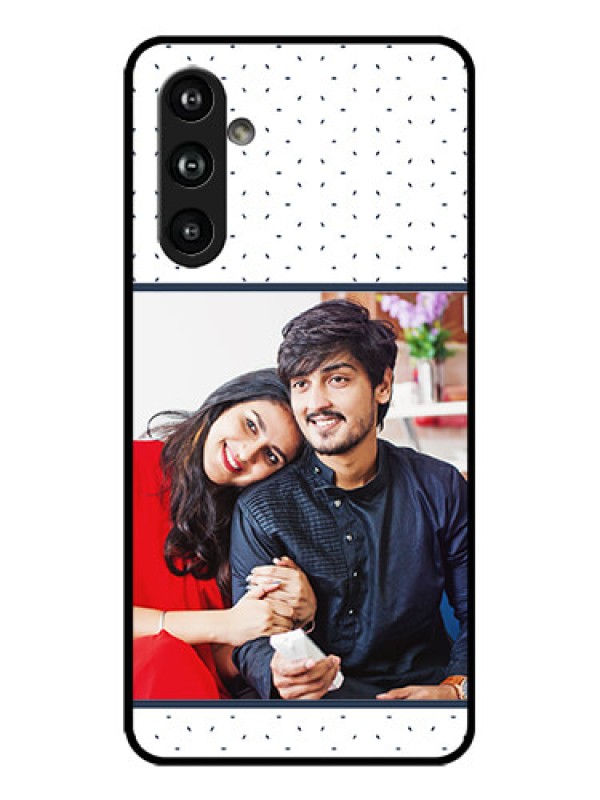 Custom Galaxy F54 5G Custom Metal Phone Case - Premium Dot Design