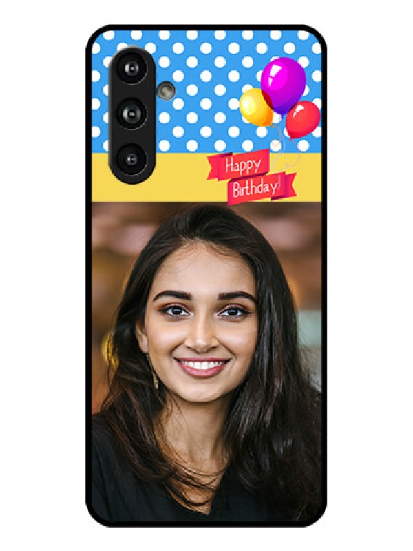 Custom Galaxy F54 5G Custom Metal Phone Case - Happy Birthday Design