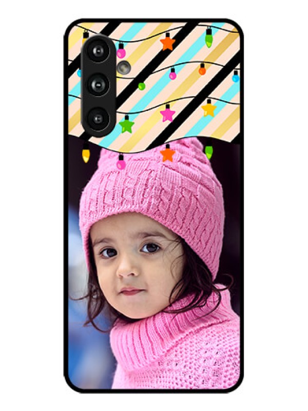 Custom Galaxy F54 5G Custom Metal Phone Case - Lights Hanging Design