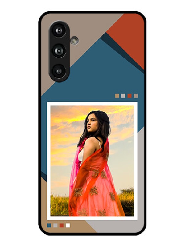 Custom Galaxy F54 5G Custom Metal Phone Case - Retro Color Pallet Design