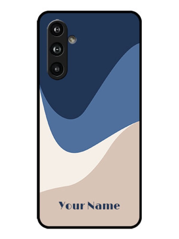 Custom Galaxy F54 5G Custom Metal Phone Case - Abstract Drip Art Design