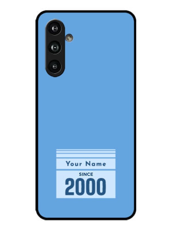 Custom Galaxy F54 5G Custom Metal Phone Case - Custom Year Of Birth Design