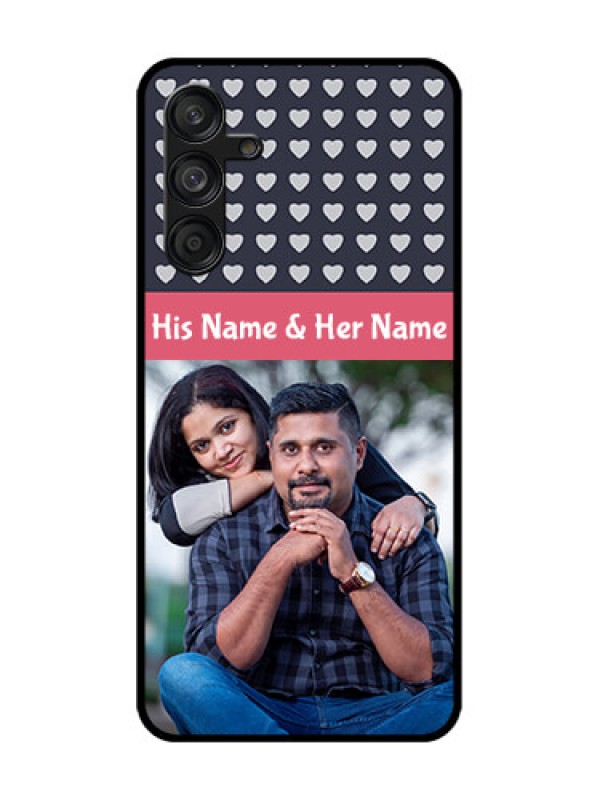 Custom Samsung Galaxy F55 5G Custom Metal Phone Case - Love Symbols Design