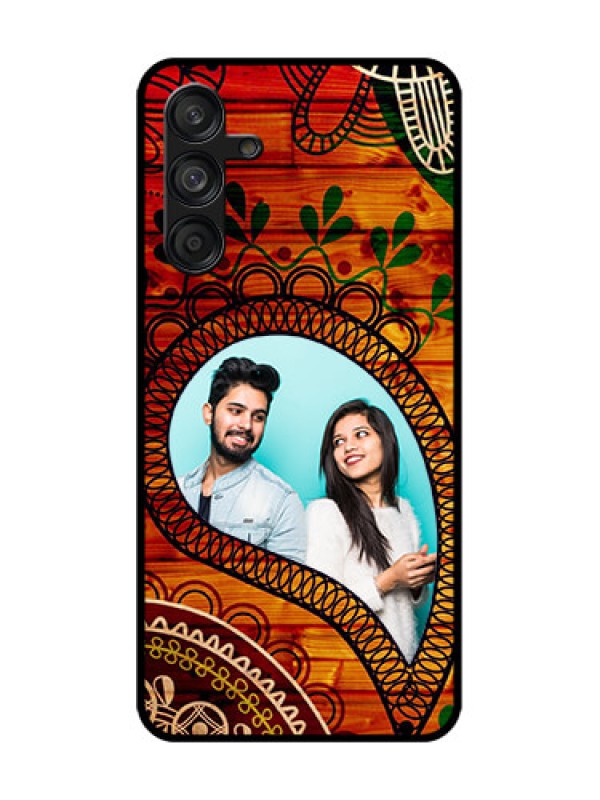 Custom Samsung Galaxy F55 5G Custom Metal Phone Case - Abstract Colorful Design