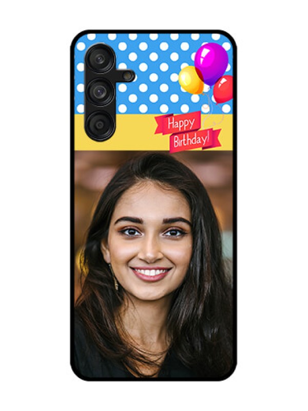 Custom Samsung Galaxy F55 5G Custom Metal Phone Case - Happy Birthday Design