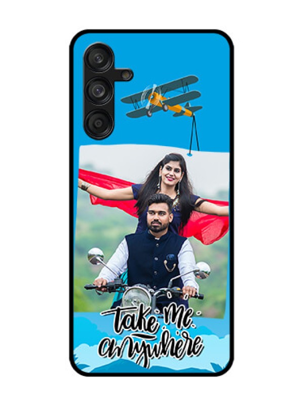Custom Samsung Galaxy F55 5G Custom Metal Phone Case - Traveller Design