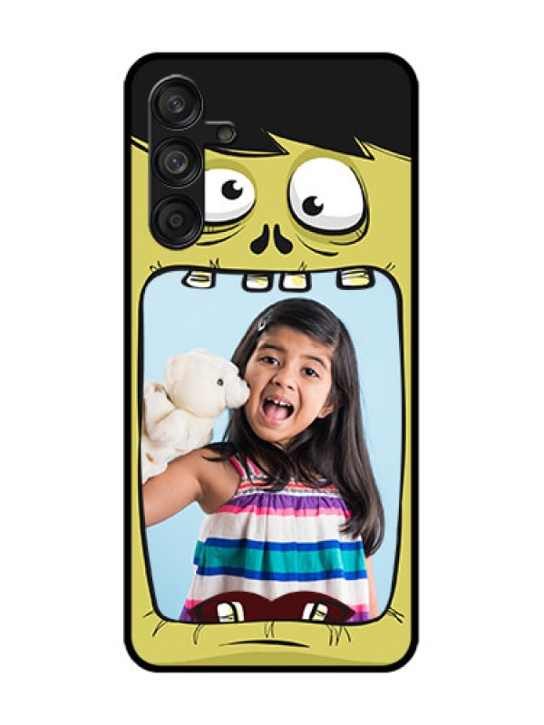 Custom Samsung Galaxy F55 5G Custom Metal Phone Case - Cartoon Monster Back Case Design