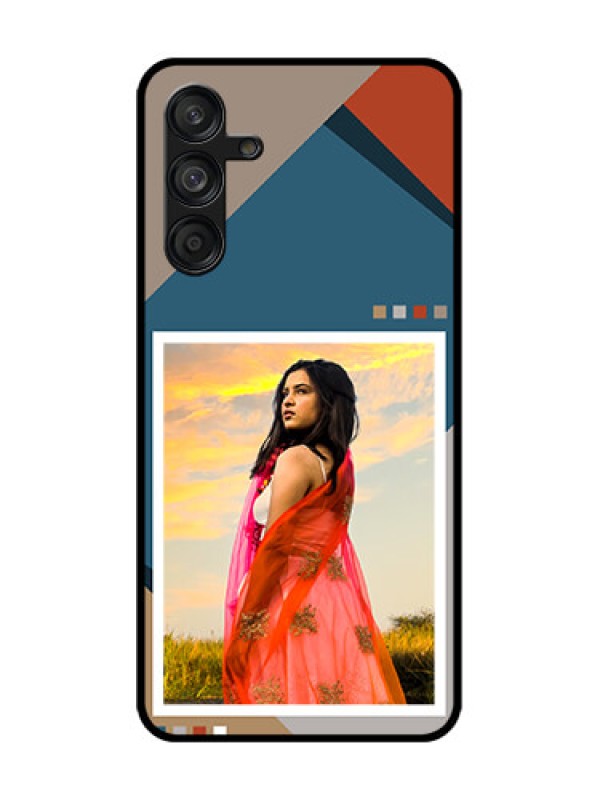 Custom Samsung Galaxy F55 5G Custom Metal Phone Case - Retro Color Pallet Design