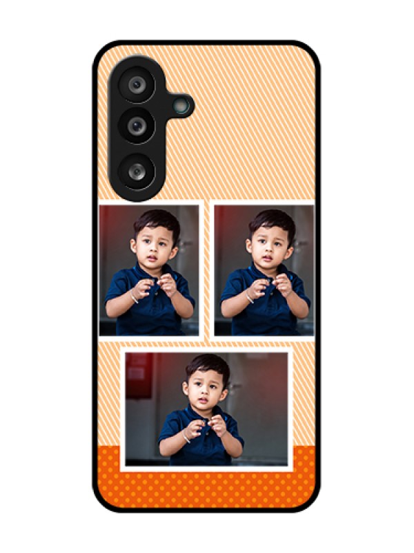 Custom Samsung Galaxy F56 5G Custom Metal Phone Case - Bulk Photos Upload Design