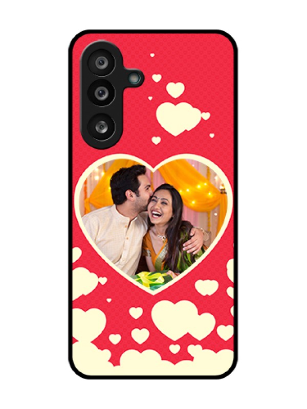 Custom Samsung Galaxy F56 5G Custom Metal Phone Case - Love Symbols Phone Cover Design