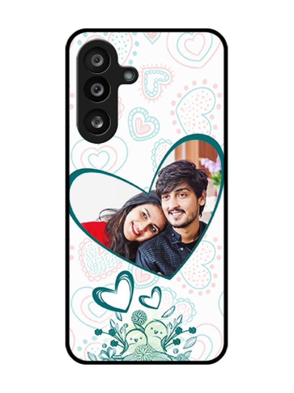 Custom Samsung Galaxy F56 5G Custom Metal Phone Case - Premium Couple Design