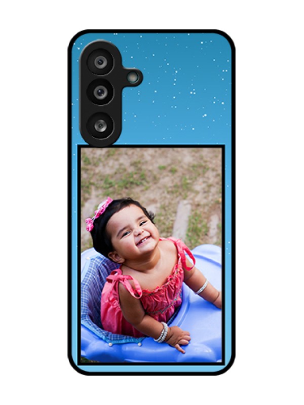 Custom Samsung Galaxy F56 5G Custom Metal Phone Case - Wave Pattern Colorful Design