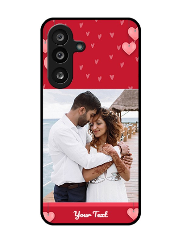 Custom Samsung Galaxy F56 5G Custom Metal Phone Case - Valentines Day Design