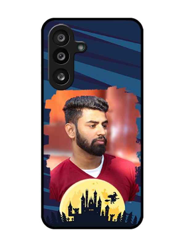 Custom Samsung Galaxy F56 5G Custom Metal Phone Case - Halloween Witch Design