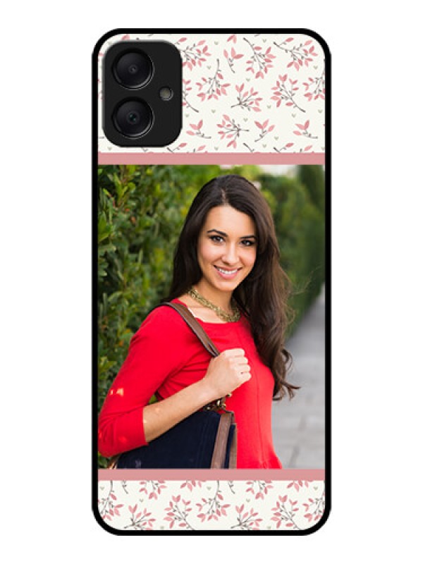 Custom Galaxy M05 Custom Metal Phone Case - Stunning Floral Design