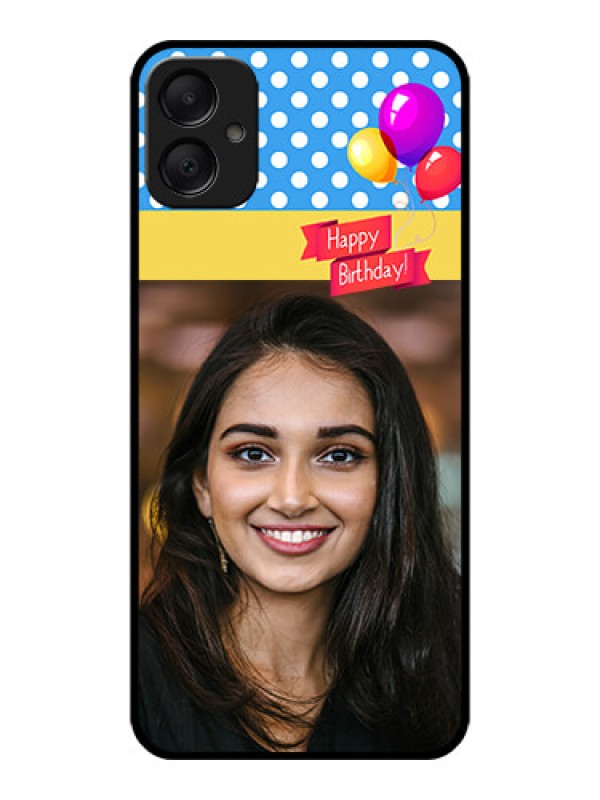 Custom Galaxy M05 Custom Metal Phone Case - Happy Birthday Design