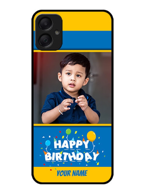 Custom Galaxy M05 Custom Metal Phone Case - Birthday Wishes Design