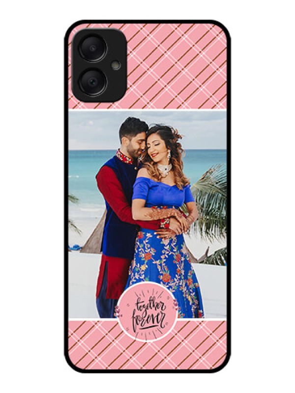 Custom Galaxy M05 Custom Metal Phone Case - Together Forever Design
