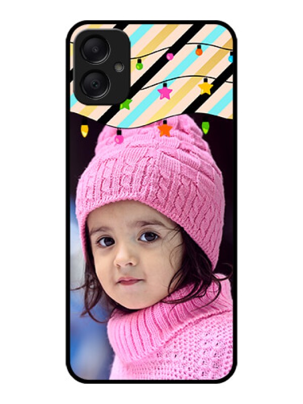 Custom Galaxy M05 Custom Metal Phone Case - Lights Hanging Design