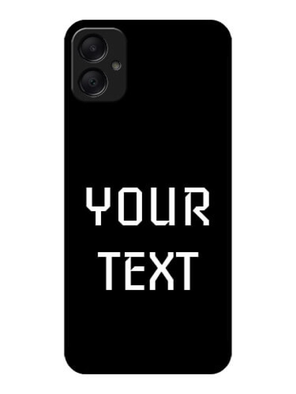Custom Galaxy M05 Custom Metal Phone Case - Your Name Design