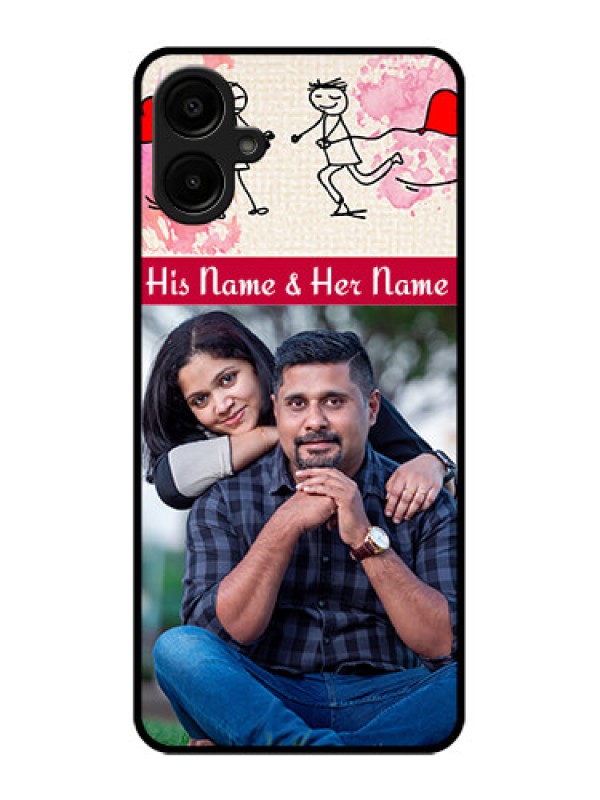 Custom Samsung Galaxy M06 Custom Metal Phone Case - You And Me Case Design