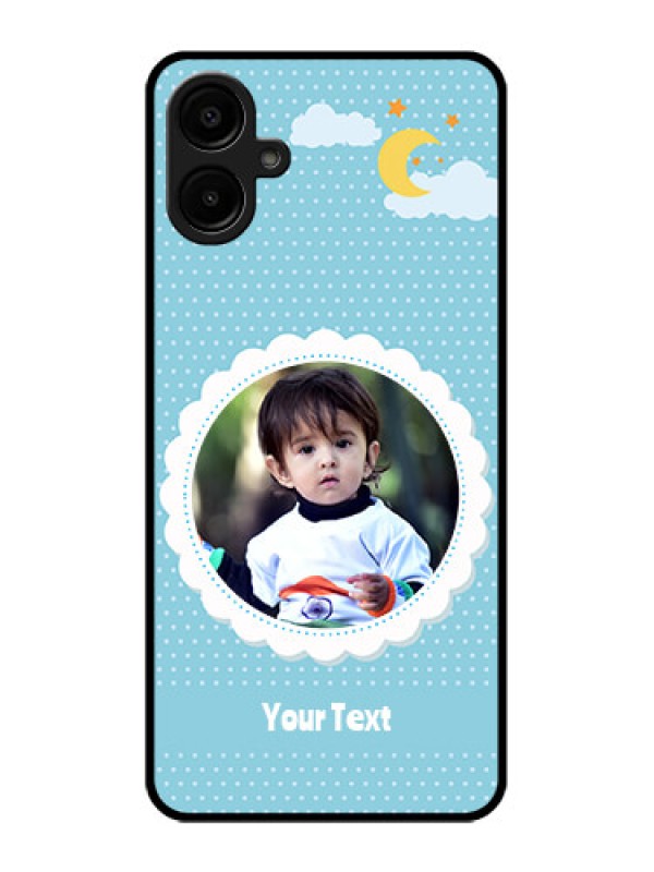 Custom Samsung Galaxy M06 Custom Metal Phone Case - Violet Pattern Design