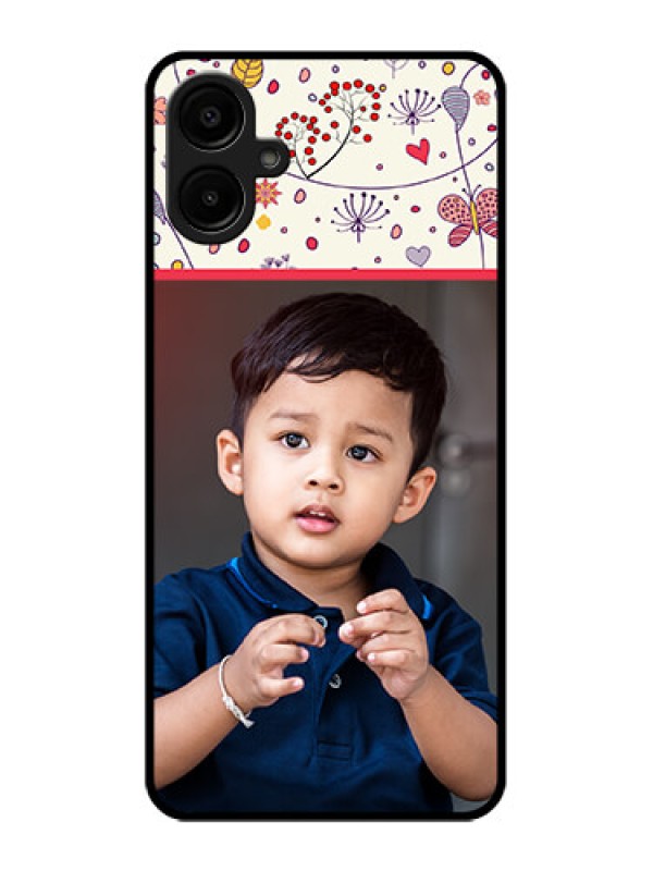 Custom Samsung Galaxy M06 Custom Metal Phone Case - Premium Floral Design