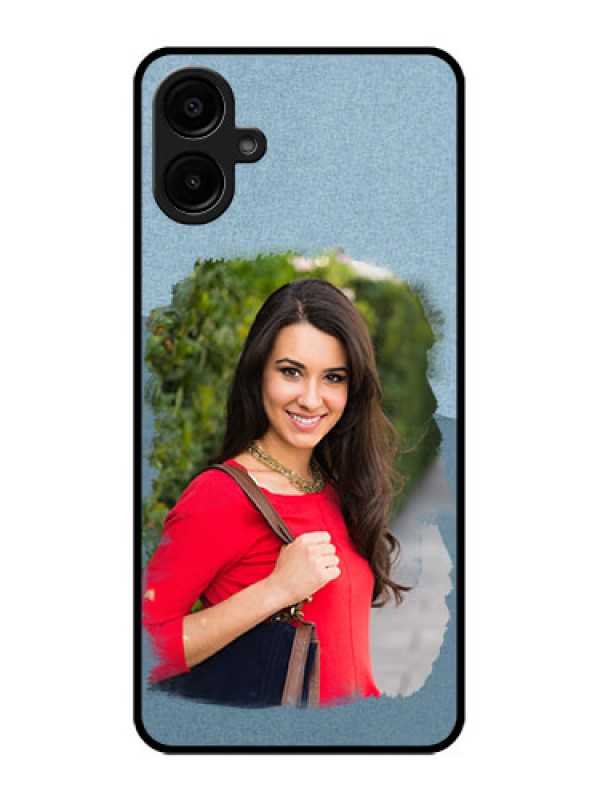 Custom Samsung Galaxy M06 Custom Metal Phone Case - Grunge Line Art Design