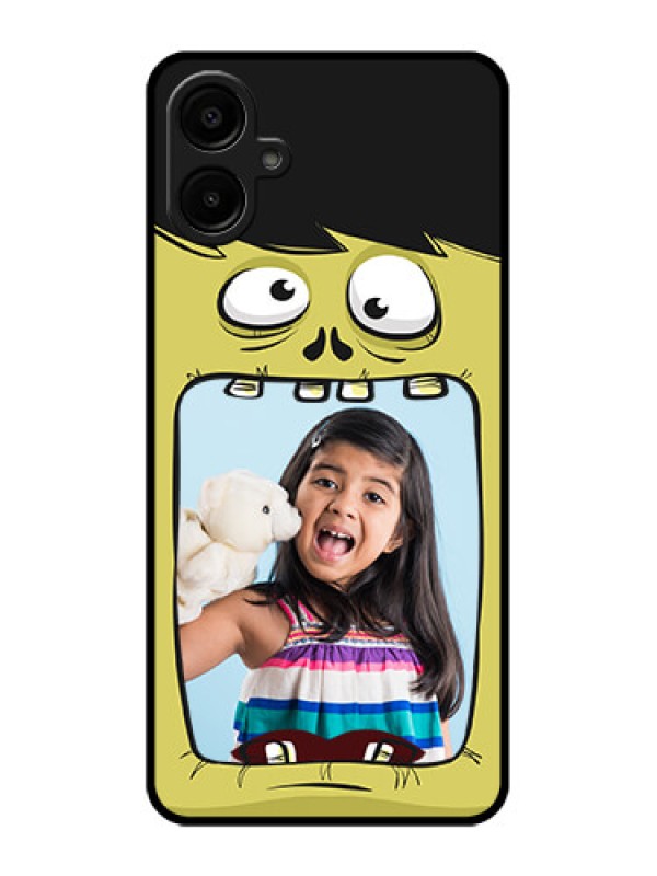 Custom Samsung Galaxy M06 Custom Metal Phone Case - Cartoon Monster Back Case Design