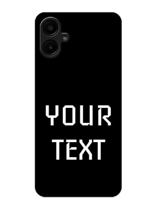 Custom Samsung Galaxy M06 Custom Metal Phone Case - Your Name Design