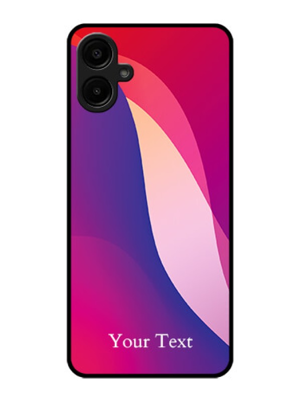 Custom Samsung Galaxy M06 Custom Metal Phone Case - Digital Abstract Overlap Design
