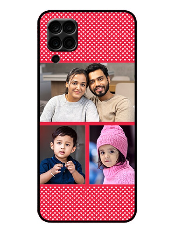 Custom Galaxy M12 Custom Metal Phone Case - Bulk Photo Upload Design