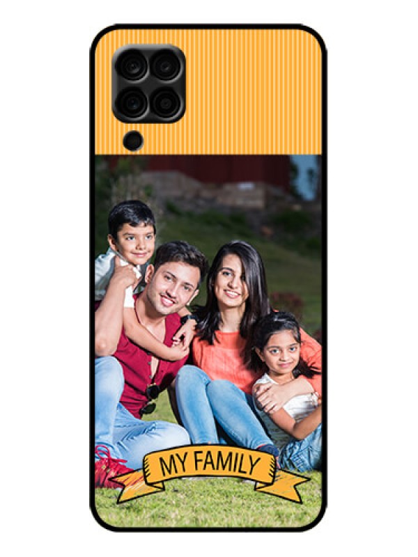 Custom Galaxy M12 Custom Metal Phone Case - My Family Design
