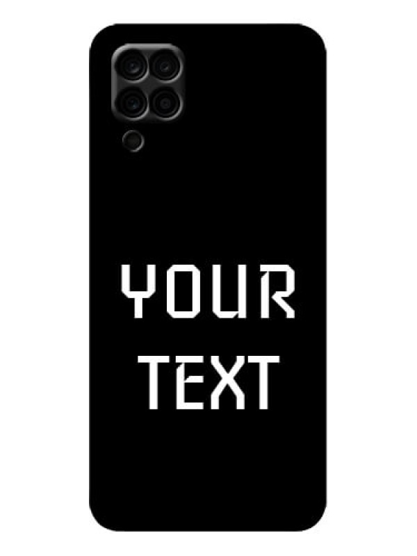 Custom Galaxy M12 Custom Metal Phone Case - Your Name Design