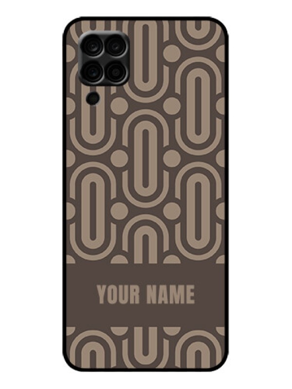 Custom Galaxy M12 Custom Metal Phone Case - Captivating Zero Pattern Design