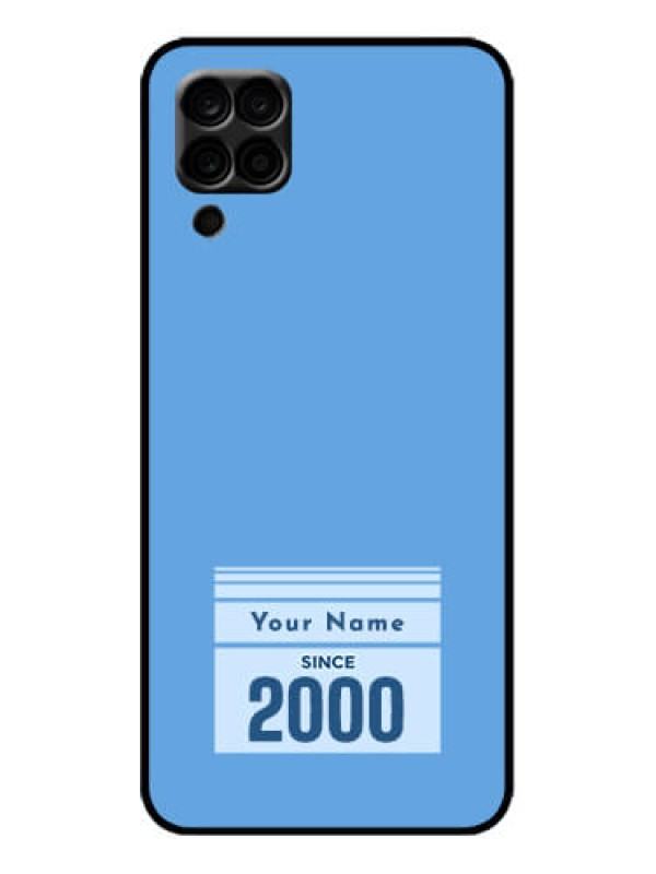 Custom Galaxy M12 Custom Metal Phone Case - Custom Year Of Birth Design