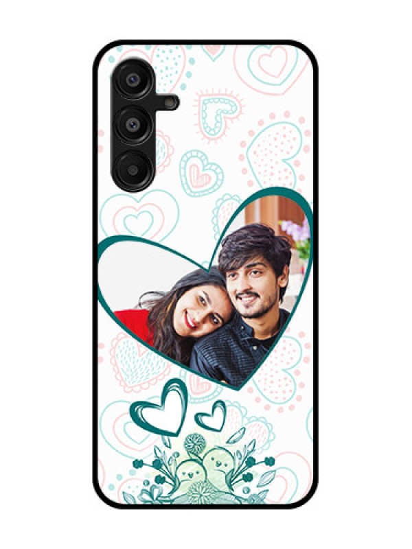 Custom Galaxy M16 5G Custom Metal Phone Case - Premium Couple Design