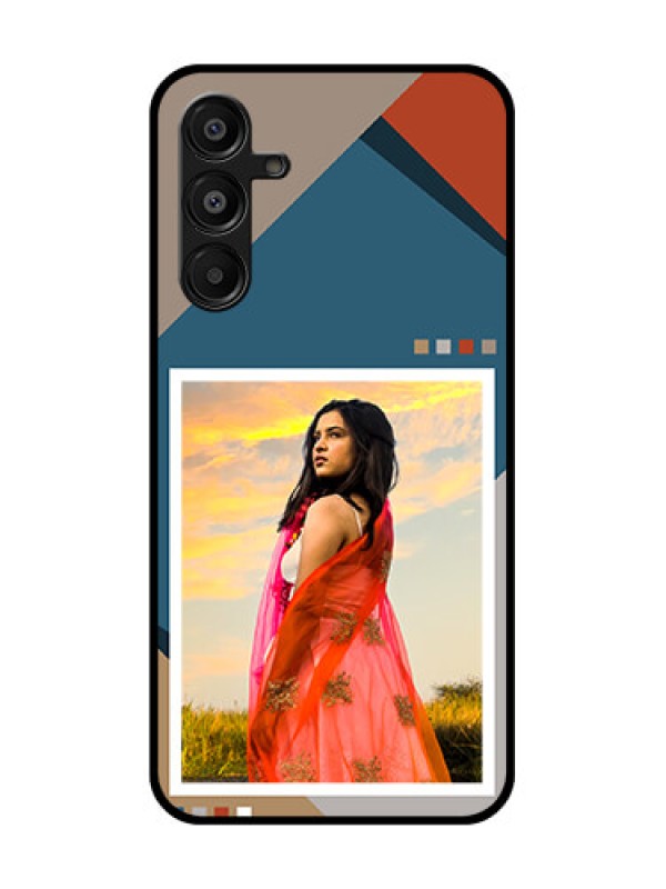 Custom Galaxy M16 5G Custom Metal Phone Case - Retro Color Pallet Design