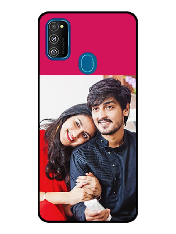Custom Galaxy M21 2021 Custom Metal Phone Case - Anniversary Cover Design