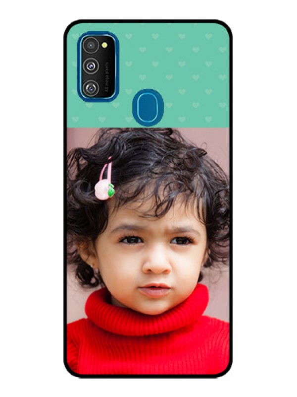 Custom Galaxy M21 2021 Custom Metal Phone Case - Lovers Picture Design
