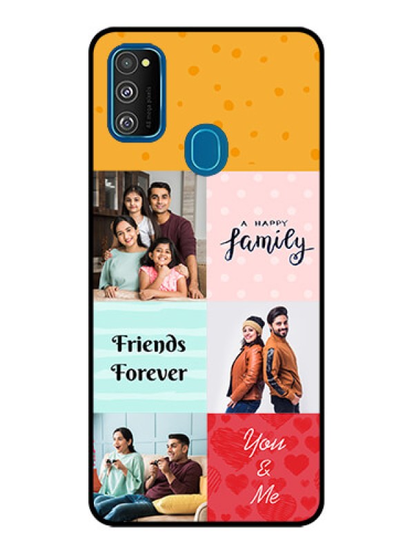 Custom Galaxy M21 2021 Custom Metal Phone Case - Images With Quotes Design