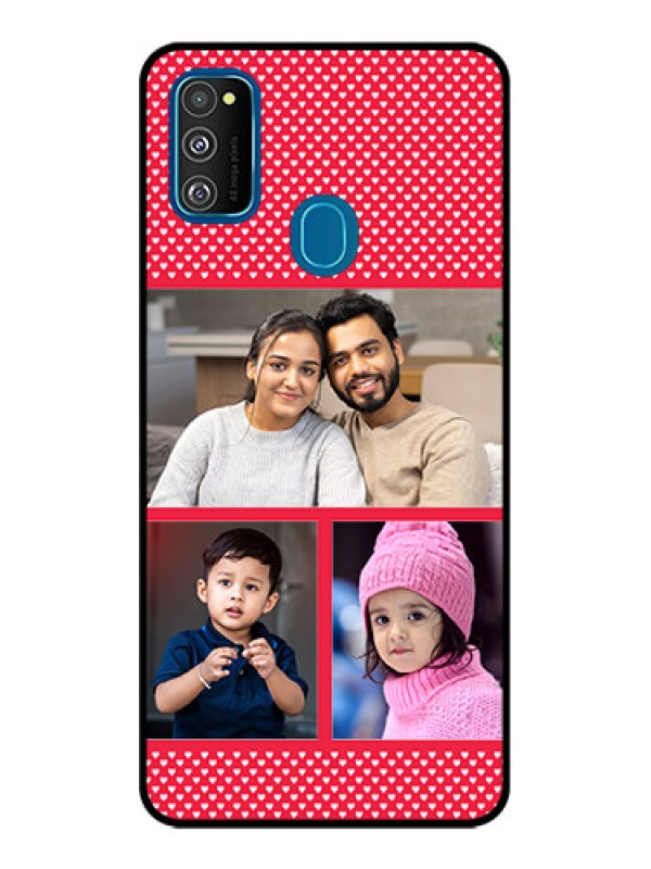 Custom Galaxy M21 Custom Metal Phone Case - Bulk Photo Upload Design
