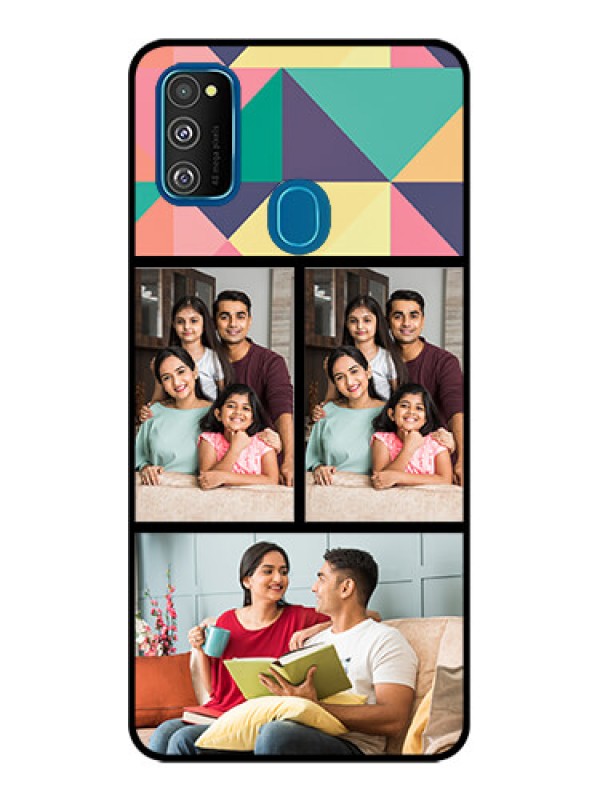 Custom Galaxy M21 Custom Metal Phone Case - Bulk Pic Upload Design