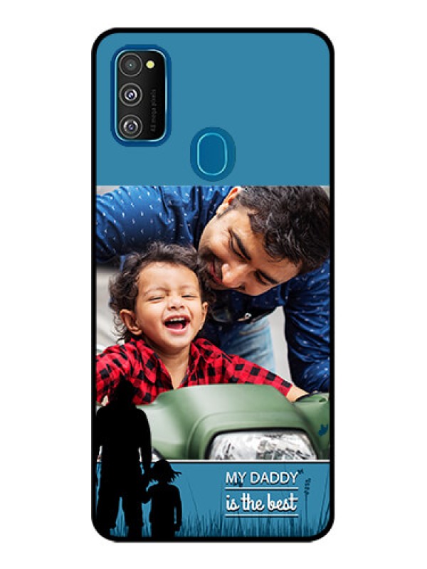 Custom Galaxy M21 Custom Metal Phone Case - Best Dad Design